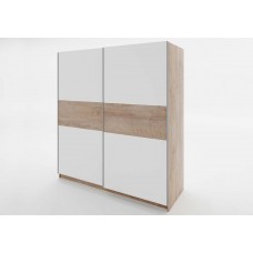 ДВУКРИЛЕН ГАРДЕРОБ С ПЛЪЗГАЩИ ВРАТИ КЛАСИК 931 - W373